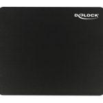 DELOCK mouse pad 12005, 22x18x0.2cm, μαύρο