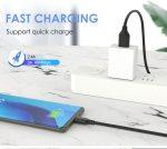 CABLETIME καλώδιο USB-C σε USB U323A, 3A, 480Mbps, 1m, μαύρο - Image 4