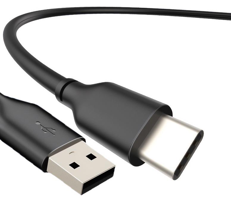 5210131038123 CABLETIME καλώδιο USB-C σε USB U323A, 3A, 480Mbps, 1m, μαύρο - Image 1