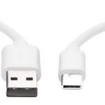 CABLETIME καλώδιο USB-C σε USB U323A, 3A, 480Mbps, 1m, λευκό