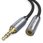 CABLETIME προέκταση καλωδίου ήχου 3.5mm CT-P11F, AUX, 1.8m, μαύρο