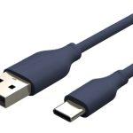 CABLETIME καλώδιο USB-C σε USB CT-CMAMN1, 3A, 480Mbps, 1m, μπλε