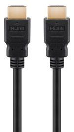 GOOBAY καλώδιο HDMI 2.1 58263, certified, ARC, 8K/60Hz 48Gbps, 1m, μαύρο - Image 3