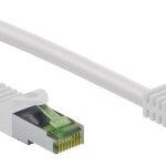 GOOBAY καλώδιο δικτύου 61103, CAT 8.1 S/FTP, copper, GHMT, 0.50m, λευκό
