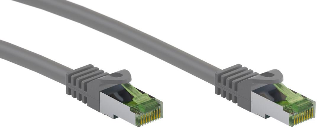 61121 GOOBAY καλώδιο δικτύου 61121, CAT 8.1 S/FTP, copper, LSZH, 15m, γκρι - Image 1