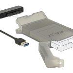 DELOCK αντάπτορας USB σε SATA 62742 με θήκη για 2.5" HDD/SSD, 6Gbps
