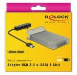 DELOCK αντάπτορας USB σε SATA 62742 με θήκη για 2.5" HDD/SSD, 6Gbps - Image 5