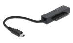 DELOCK αντάπτορας USB-C σε SATA 64084 με θήκη για 2.5" HDD/SSD, 6Gbps - Image 4