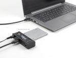 DELOCK docking station για M.2 NVMe/SATA ή 2.5"/3.5" SSD/HDD 64253, 10Gbps, μαύρο - Image 2