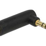 DELOCK αντάπτορας 3.5mm αρσενικό σε 3.5mm θηλυκό 65364, 3pin, γωνιακός
