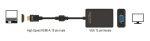 DELOCK αντάπτορας HDMI σε VGA 65512, 1080p, μαύρος - Image 2