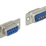 DELOCK Connector Σειριακής θύρας Sub-D9 με ακίδες, female