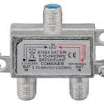 GOOBAY SAT-TV combiner 67054, 0.15 MHz - 2400MHz, 100dB