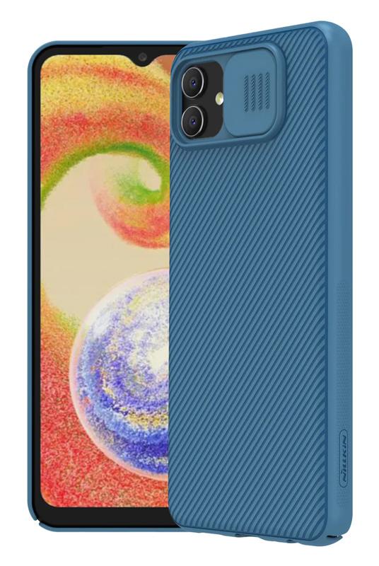 6902048255685 NILLKIN θήκη CamShield για Samsung A04, μπλε - Image 1