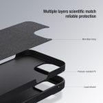 NILLKIN θήκη CamShield Silky Silicone για iPhone 15 Plus, μαύρη - Image 3