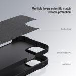 NILLKIN θήκη CamShield Silky Silicone για iPhone 15 Pro, μαύρη - Image 3