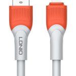 LDNIO καλώδιο Lightning σε USB LS601, 30W, 1m, γκρι