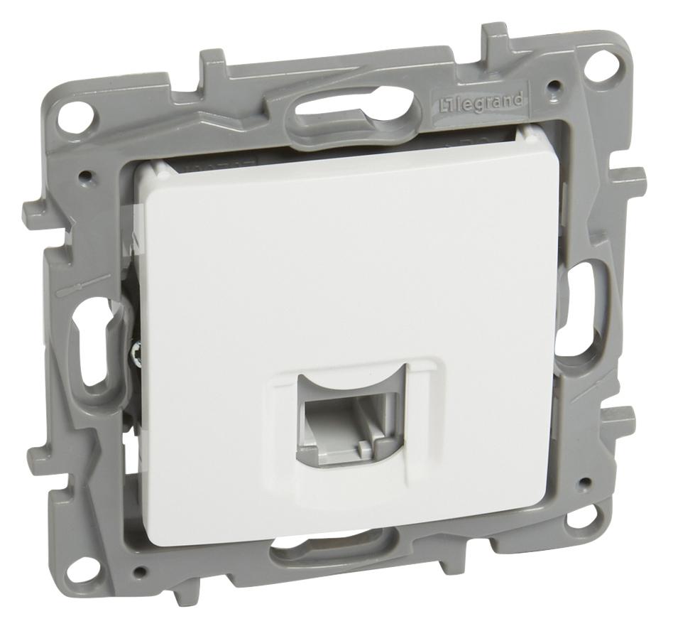 764569 LEGRAND πρίζα RJ11 764569, λευκή - Image 1