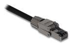 DELOCK βύσμα RJ45 CAT 8.1 STP 86514, tool-free, γκρι - Image 2