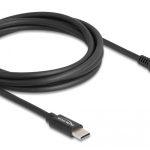 DELOCK καλώδιο τροφοδοσίας 87974, USB-C σε Dell 4.5x3mm, 1.5m, μαύρο