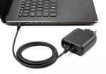 DELOCK καλώδιο τροφοδοσίας 87977, USB-C σε 5.5x2.1mm, 1.5m, μαύρο - Image 2