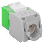 GOOBAY Keystone module RJ45 CAT 6A 90687, UTP, πράσινο - Image 2