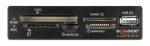 DELOCK USB 9-pin card reader 91708, CF/SD/XD/MS/Micro SD/USB, 3.5" bay - Image 2
