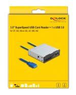 DELOCK USB 19-pin card reader 91759, CF/SD/micro SD/xD/MS/M2/USB, 5Gbps - Image 3