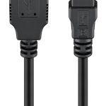 GOOBAY καλώδιο USB 2.0 σε USB Mini 93623, copper, 1.5m, μαύρο