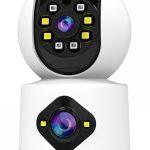 VSTARCAM smart κάμερα C992DR, 3MP, dual lens, Wi-Fi, PTZ, SD