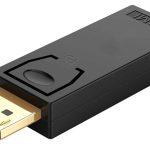 POWERTECH αντάπτορας DisplayPort σε HDMI CAB-DP065, Passive, 4K, μαύρος