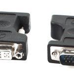 POWERTECH αντάπτορας VGA σε DVI 24+5 CAB-G016, συμβατό με 24+1, μαύρος