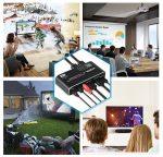 HDMI switch CAB-H150 με τηλεχειριστήριο, 4 σε 1, 4K/60Hz, μαύρο - Image 3