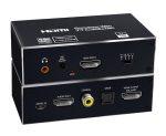 HDMI audio extractor CAB-H151, 7.1 Audio, 4K/60Hz, eARC, μαύρο