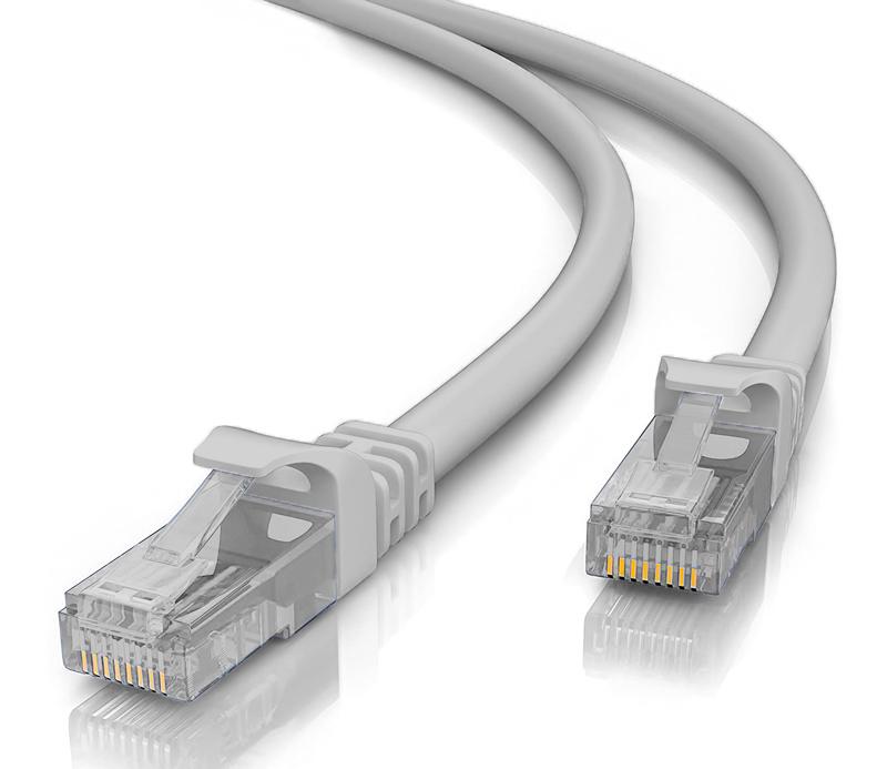 CAB-N189 POWERTECH καλώδιο δικτύου CAB-N189, Cat 5e U/UTP, CCA 26AWG, 7.5m, γκρι - Image 1