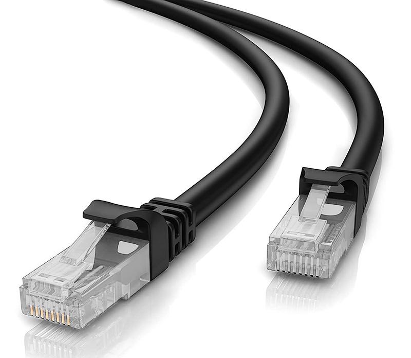 CAB-N199 POWERTECH καλώδιο δικτύου CAB-N199, Cat 5e U/UTP, CCA 26AWG, 3m, μαύρο - Image 1