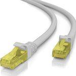 POWERTECH καλώδιο δικτύου CAB-N208, Cat 5e U/UTP, CCA 26AWG, 0.5m, γκρι