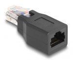 POWERTECH αντάπτορας RJ45/RJ48/RJ50 CAB-N325, 10P/10C pin out 1:1, μαύρο - Image 2