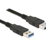 POWERTECH καλώδιο USB CAB-U106, 5 Gbps, 1.5m, μαύρο