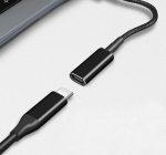 POWERTECH καλώδιο τροφοδοσίας CAB-UC065, USB-C σε Sony 6.0x4.3mm, μαύρο - Image 2