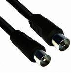 POWERTECH καλώδιο κεραίας RF αρσενικό - RF θηλυκό CAB-V006, μαύρο, 5m