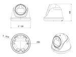 LONGSE IP κάμερα CMLBGC200WH, 2.8mm, 2MP, αδιάβροχη IP67, PoE - Image 4
