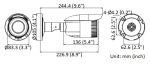 HIKVISION HIWATCH IP κάμερα HWI-B640H-Z, POE, 2.8-12mm, 4MP, IP67 - Image 2