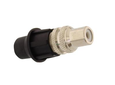KCF TELECOM RCA female universal connector, με καπάκι, 5τμχ - Image 1