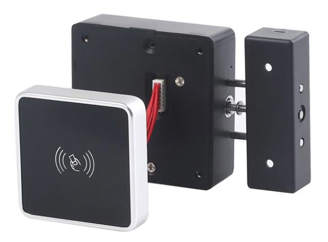 KR-S80B KERONG ηλεκτροπύρος KR-S80B, με RFID reader, ασημί - Image 1
