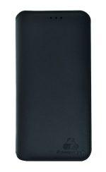 POWERTECH Θήκη Slim Leather για Samsung J6 Plus 2018, μαύρη