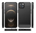 POWERTECH Θήκη Carbon MOB-1659 για iPhone 13 mini, μαύρη - Image 2