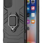 POWERTECH Θήκη Ring Armor MOB-1748 για iPhone 14 Pro, μαύρη