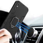 POWERTECH Θήκη Ring Armor MOB-1749 για iPhone 14 Pro Max, μαύρη - Image 2
