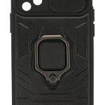 POWERTECH Θήκη Ring Lens MOB-1751 για Samsung A73 5G, μαύρη